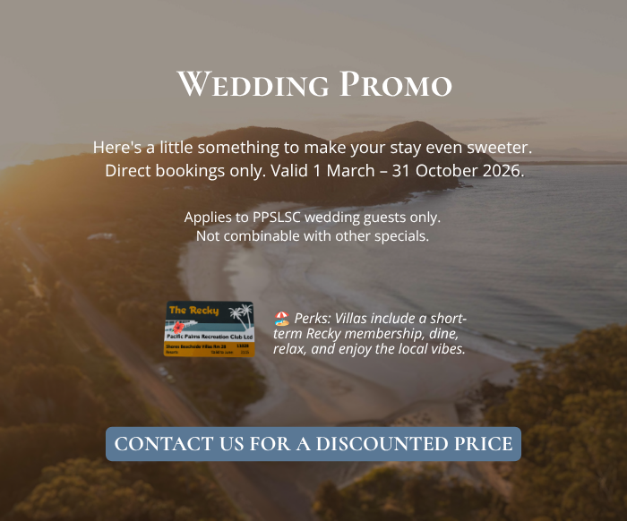 Wedding Promo, valid 1 March to 31 October 2026